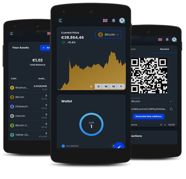 Quasar Wallet Mobile App
